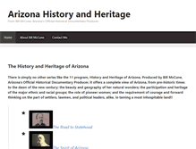 Tablet Screenshot of historyaz.com